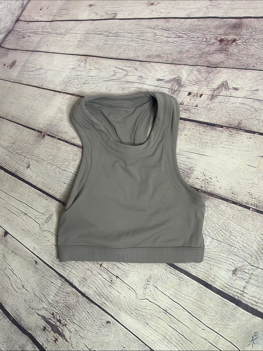 SET Active Taupe Seamless Sports Bra